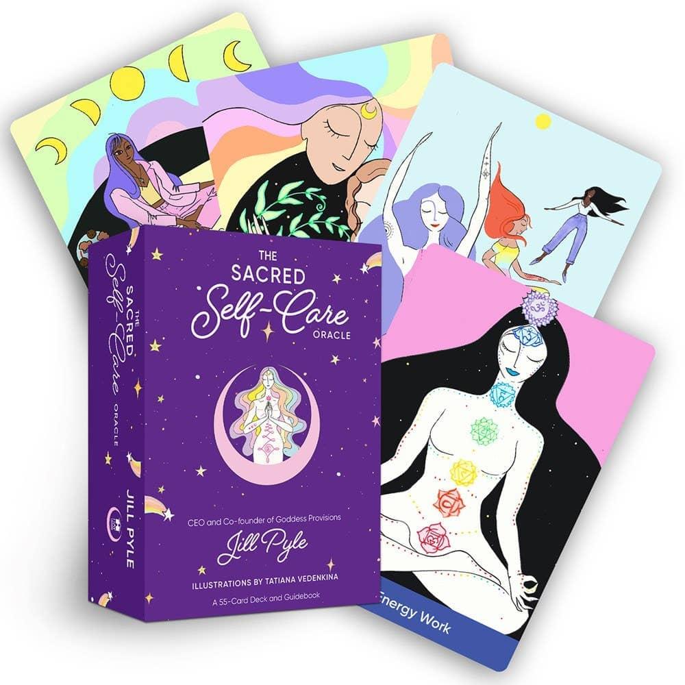 Sacred Self-Care Oracle: A 55-Card Deck and Guidebook - Esme and Elodie