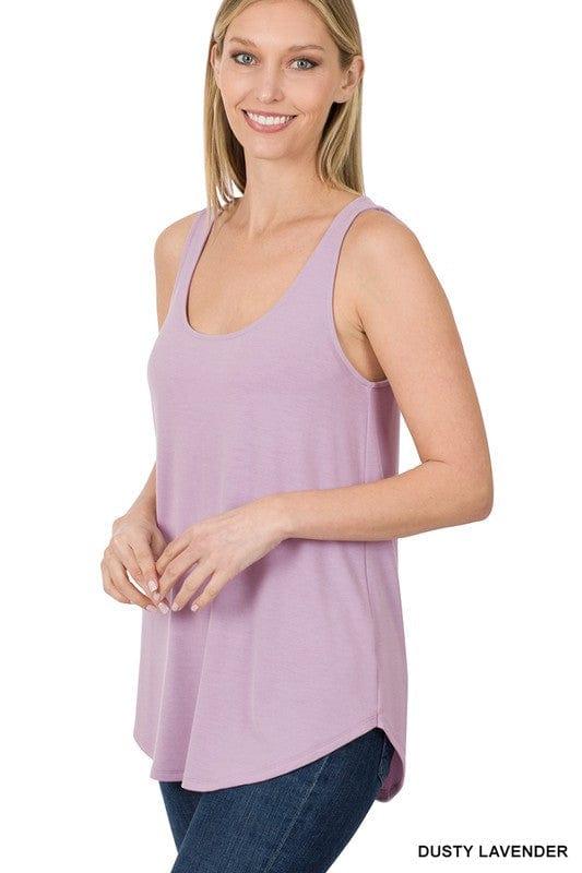 Soul Mates tank in Dusty Lavender - Esme and Elodie