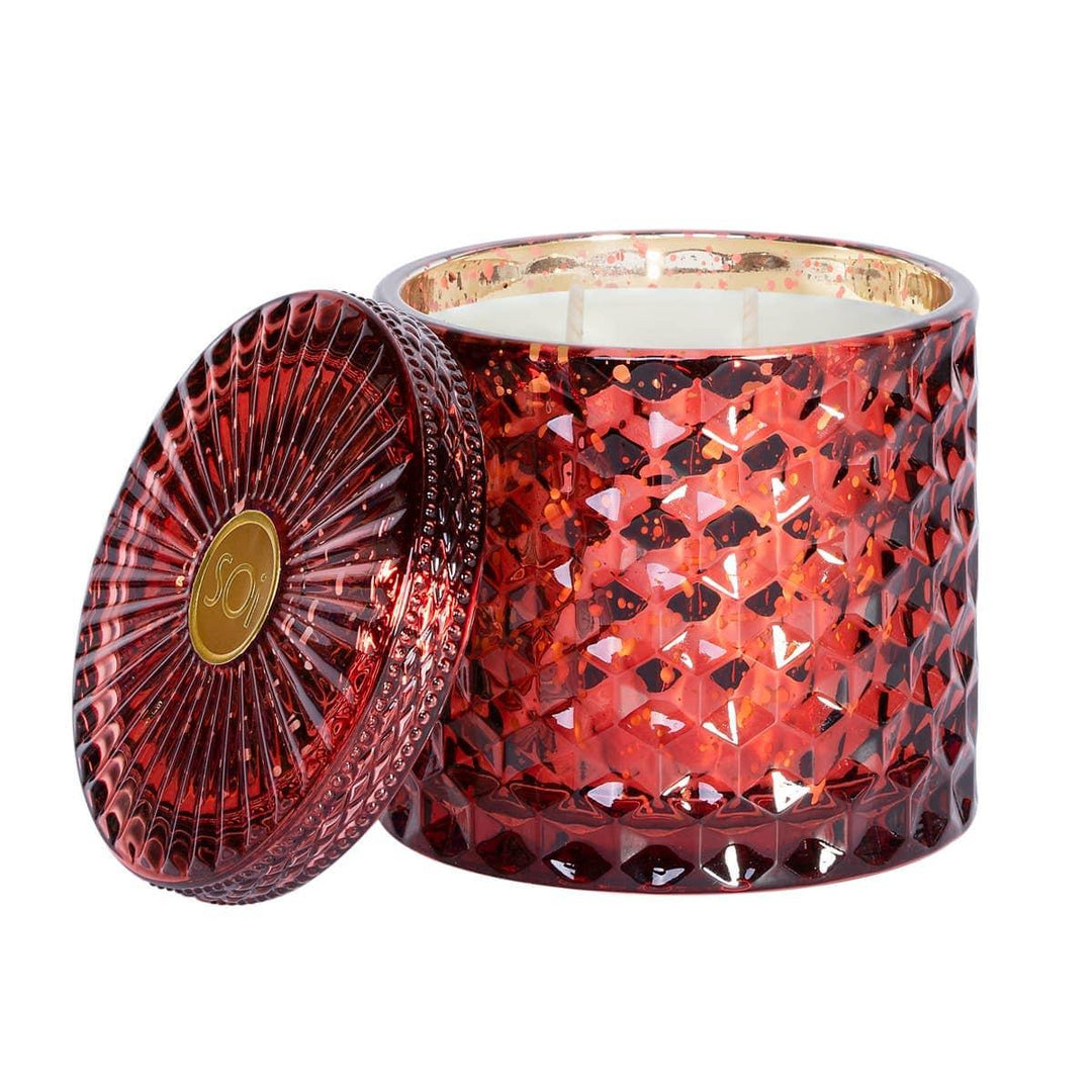 Spice Pomegranate Shimmer 15oz Double Wick - Esme and Elodie