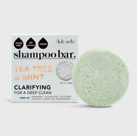 Tea Tree & Mint Clarifying Shampoo Bar - Esme and Elodie