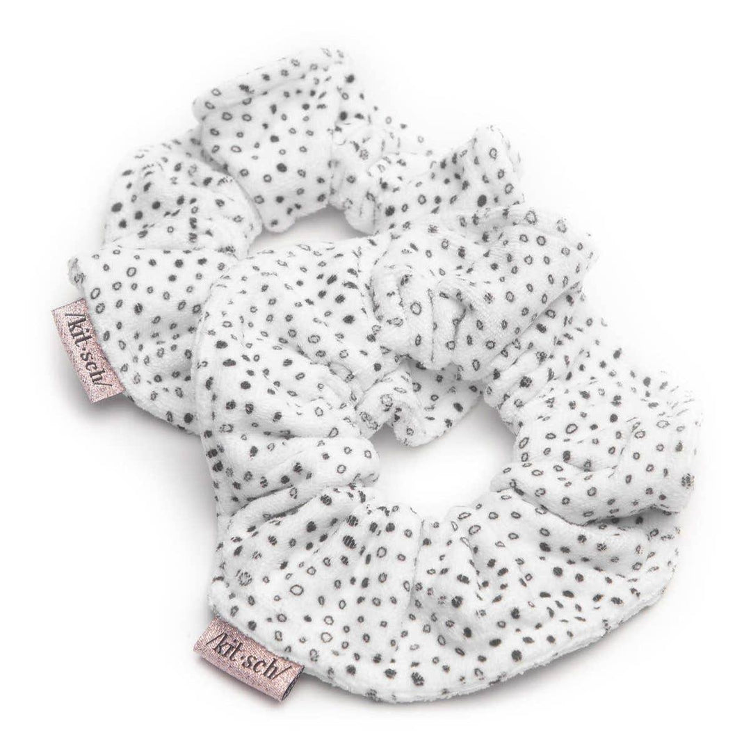 Towel Scrunchie 2 Pack - Micro Dot - Esme and Elodie