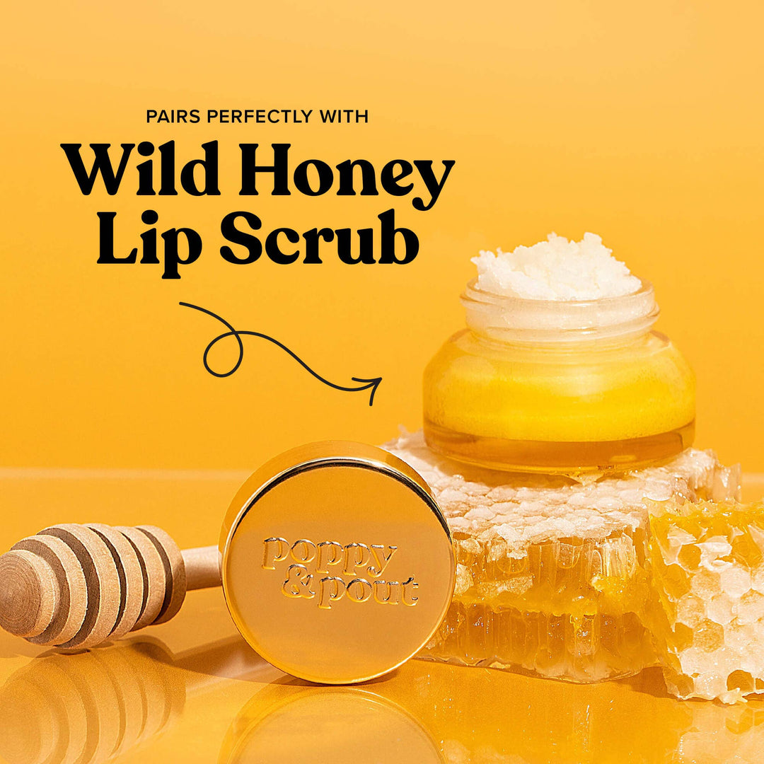 Poppy & Pout Lip Balm- Wild Honey