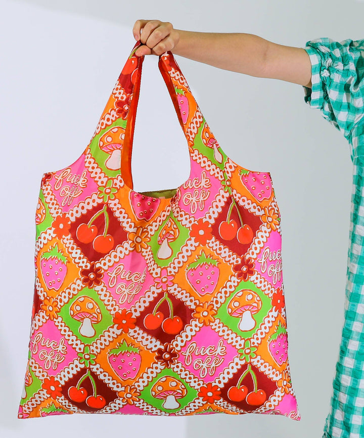 Yellow Owl Workshop - F*ck Off Retro Art Sack® - Eco-Friendly Reusable Tote Bag