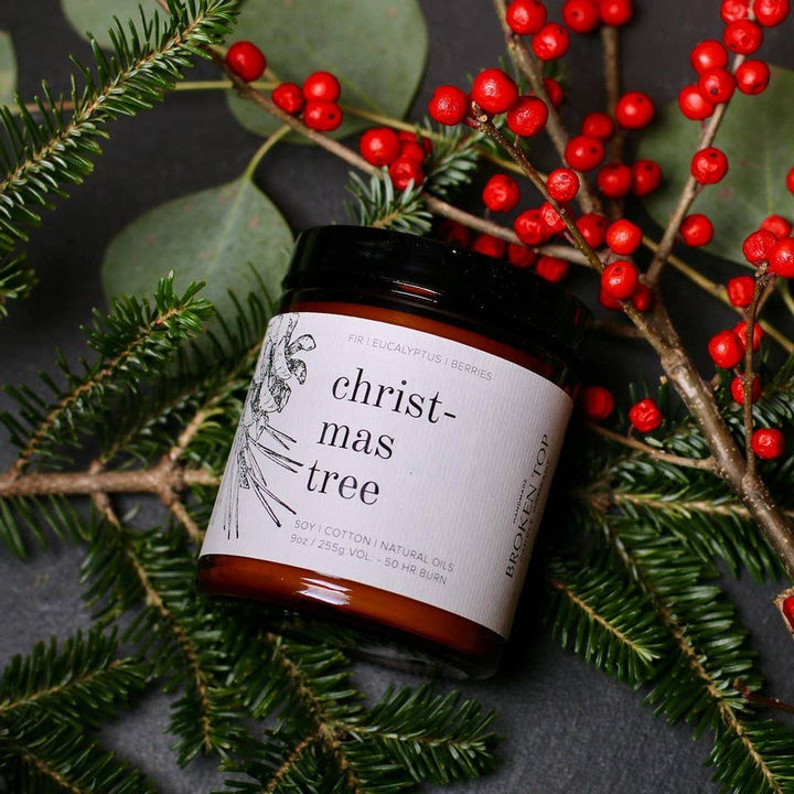 Broken Top Brands - Christmas Tree Natural Soy Candle 9 oz