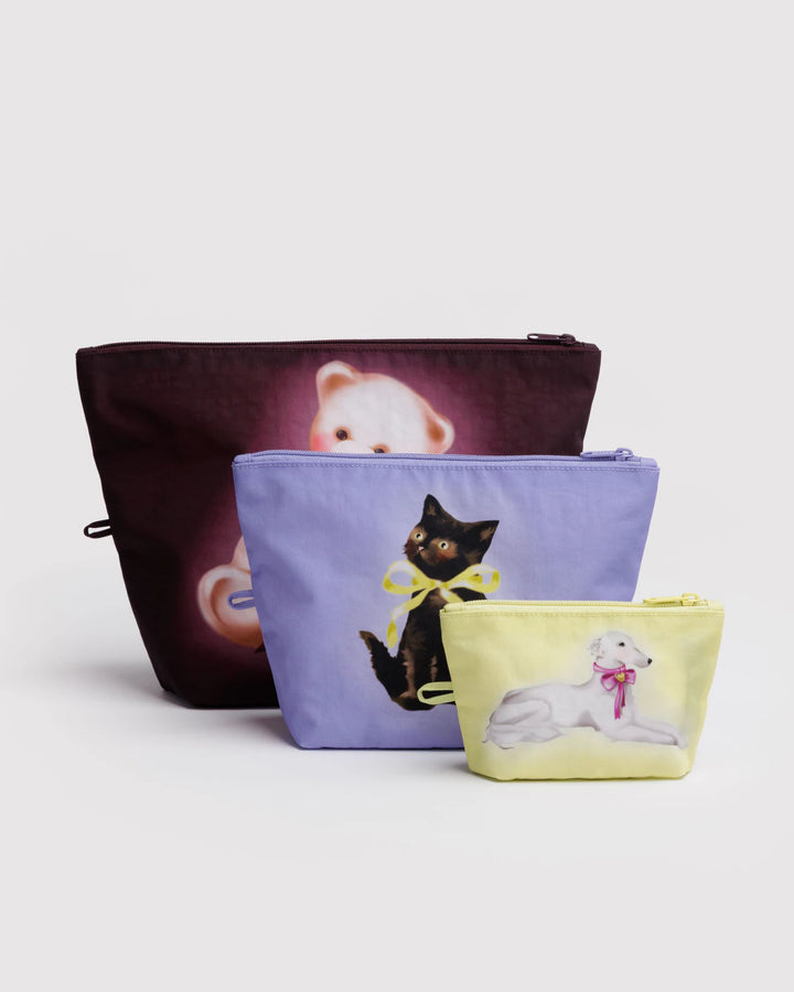 BAGGU- Go Pouch Set- Fancy Animals