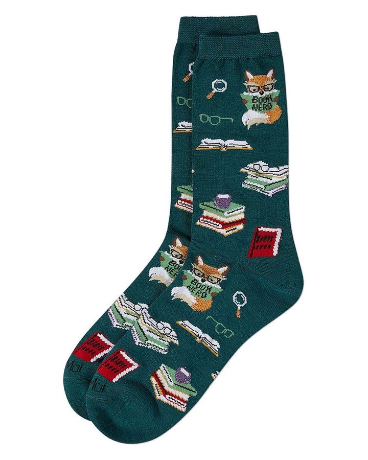 Infinity Classics International Inc. - Book Nerd Bamboo Crew: Dark Spruce / 9-11