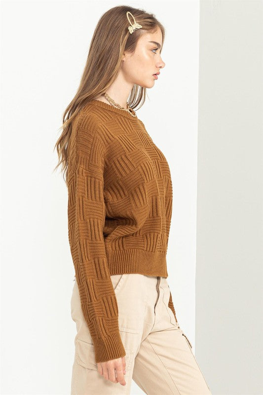 HYFVE Women's Sweater - Brown