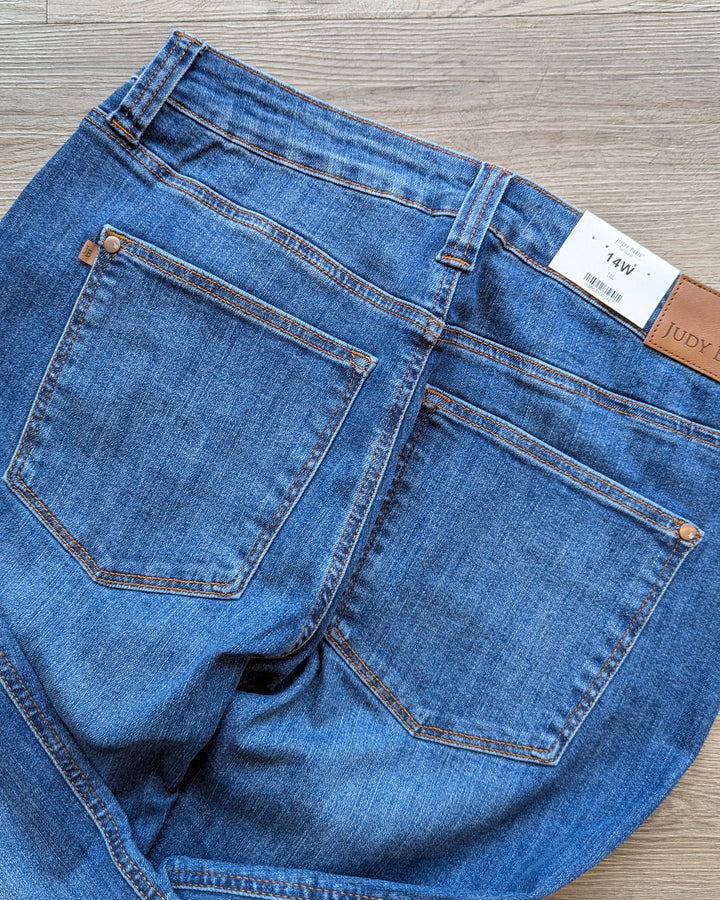 Plus Size Judy Blue Tummy Control Straight
