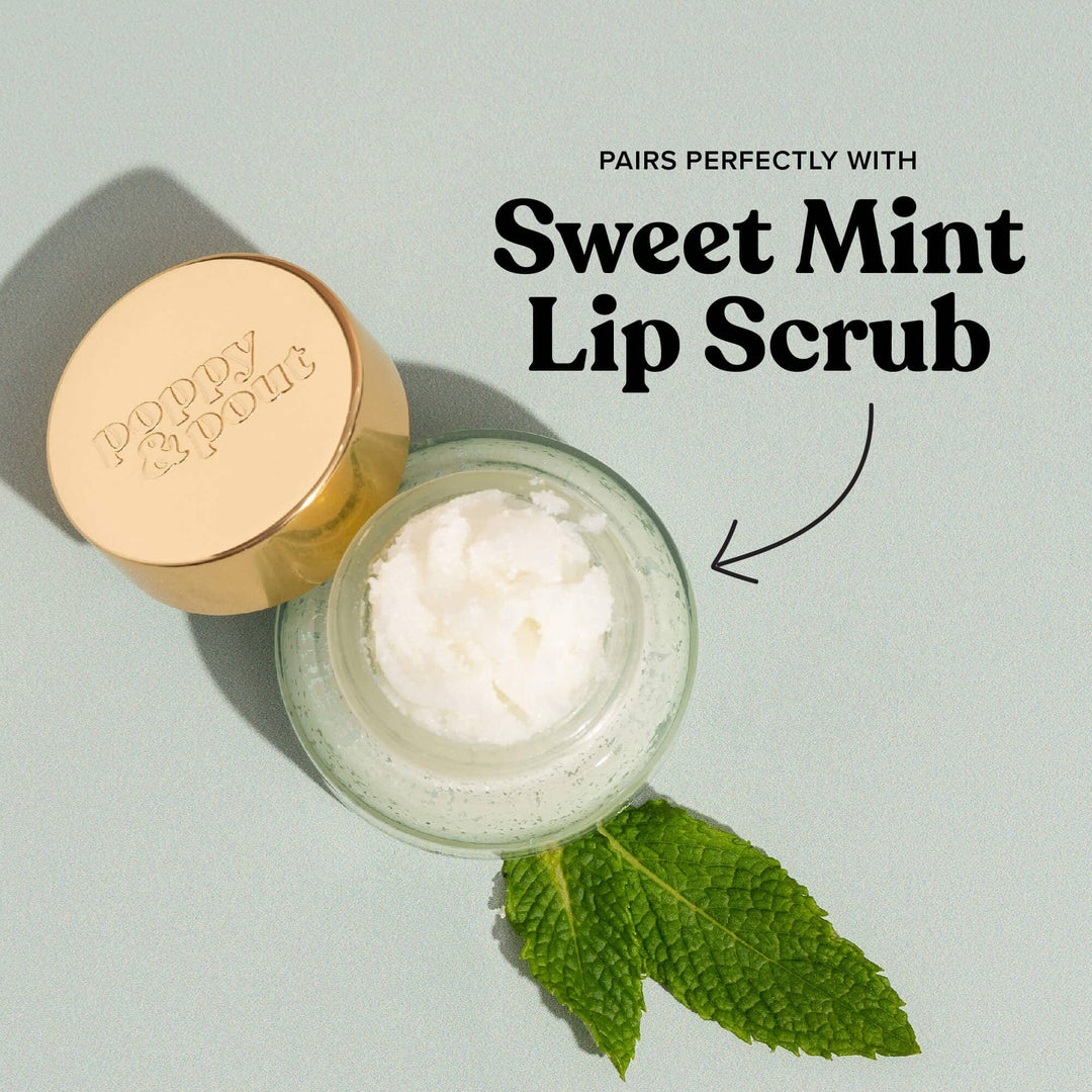 Poppy & Pout Lip Balm- Sweet Mint