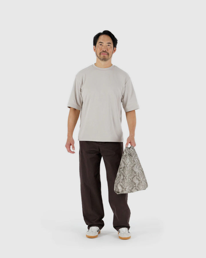BAGGU- Baby Reusable Shopping Bag Snakeskin