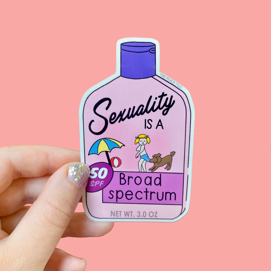 The Peach Fuzz - Broad Spectrum Sticker