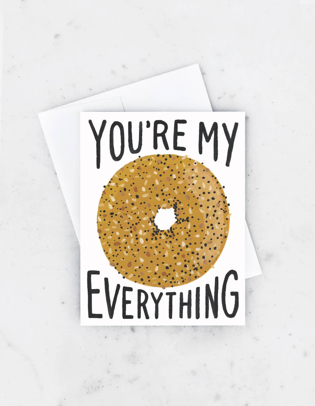 Idlewild Co. - Everything Bagel Greeting Card