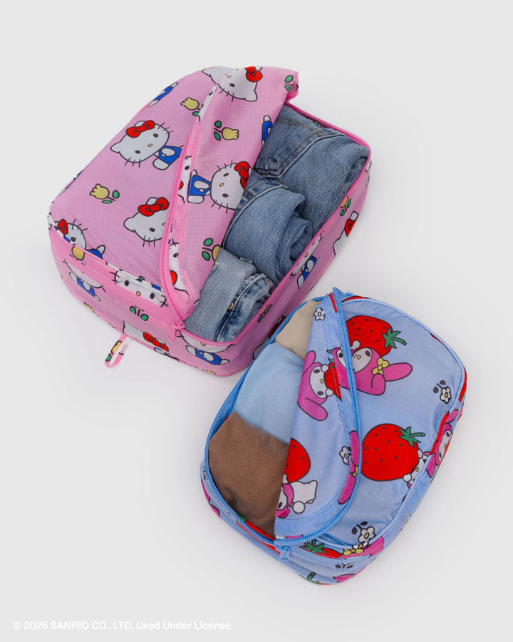 BAGGU- Packing Cube Set Hello Kitty and Friends Floral