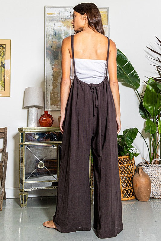 Bucket List Women's Brown Jumpsuit