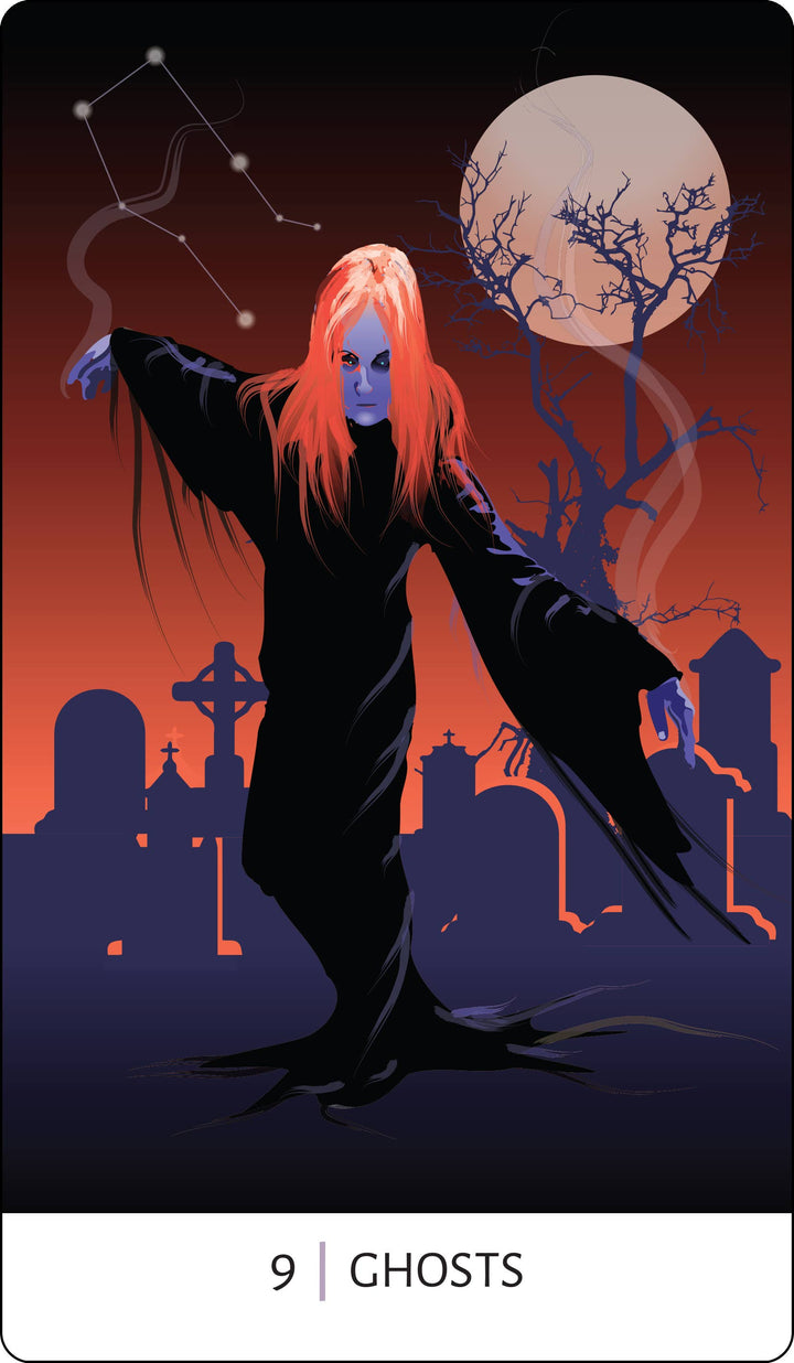 Tarot of the Unexplained: 78 Cards & 96 pgs.Cryptids, Ghosts