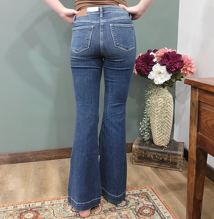 Judy Blue Plus Size Flare High Waist