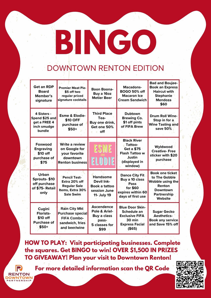 2026 Downtown Renton Bingo