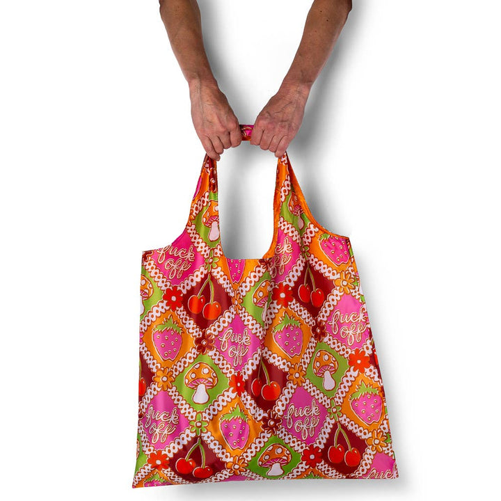 Yellow Owl Workshop - F*ck Off Retro Art Sack® - Eco-Friendly Reusable Tote Bag