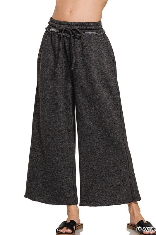 Women's Super Soft Palazzo Sweatpants- Multiple Colors