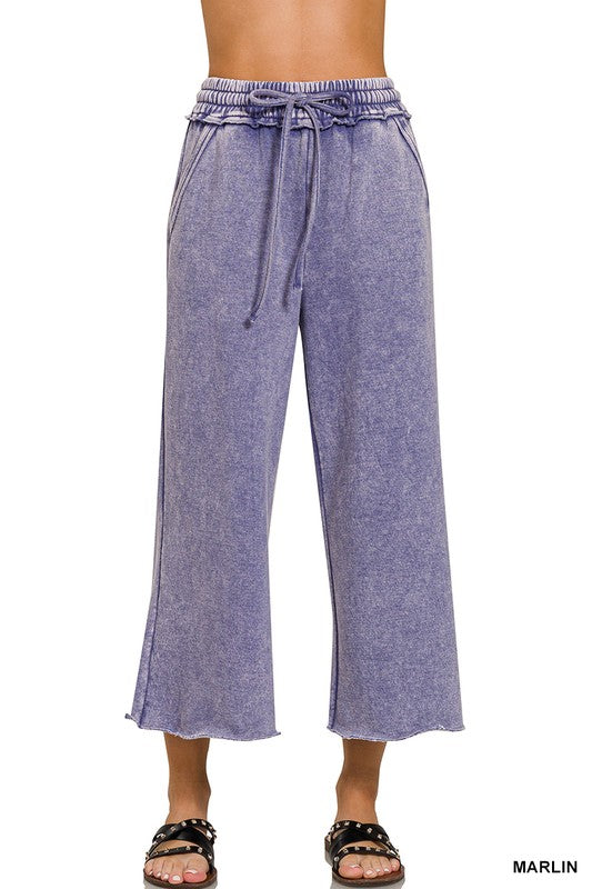 Women's Super Soft Palazzo Sweatpants- Multiple Colors