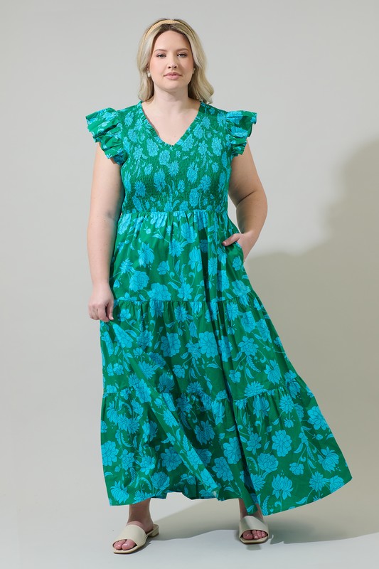 Plus Size Waterlily Dress