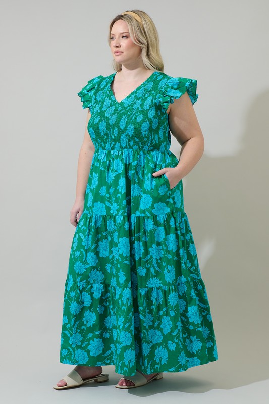 Plus Size Waterlily Dress