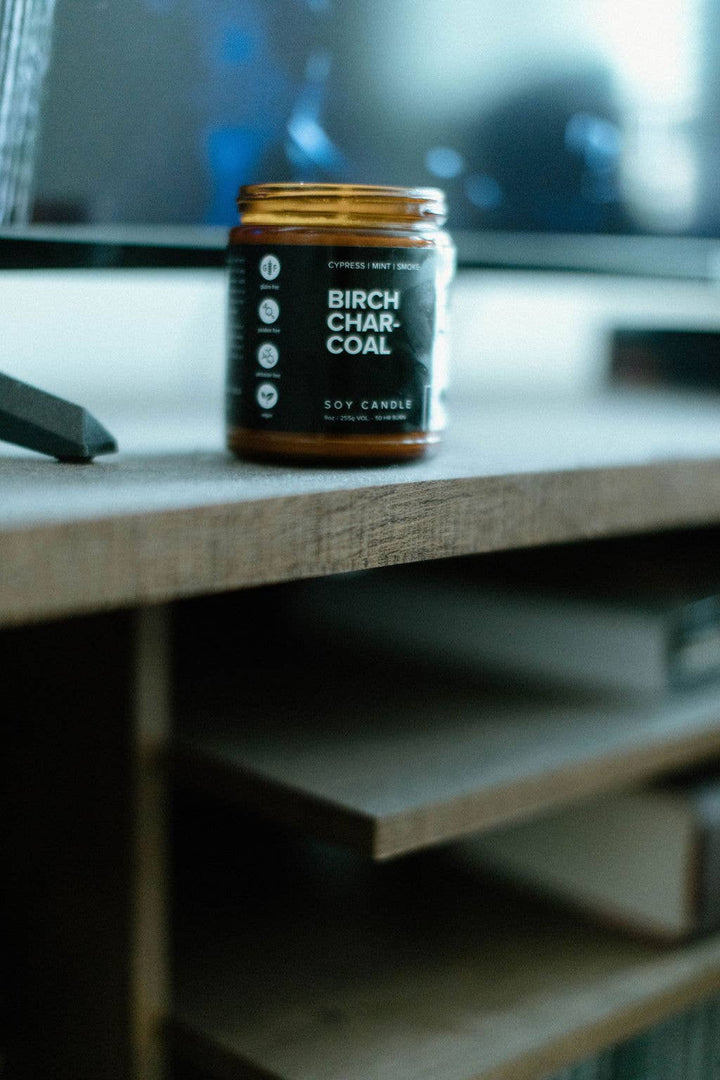 Broken Top Brands - Birch Charcoal Natural Soy Candle 9 oz