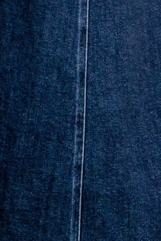 Womens Flying Tomato Zip Denim Dress