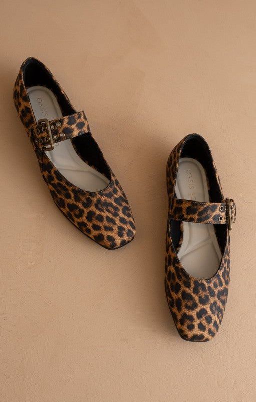 Oasis Society- The Soho - Ballet Flat With Buckles