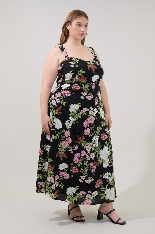 Plus Size Midi Hollyhock Curve Dress