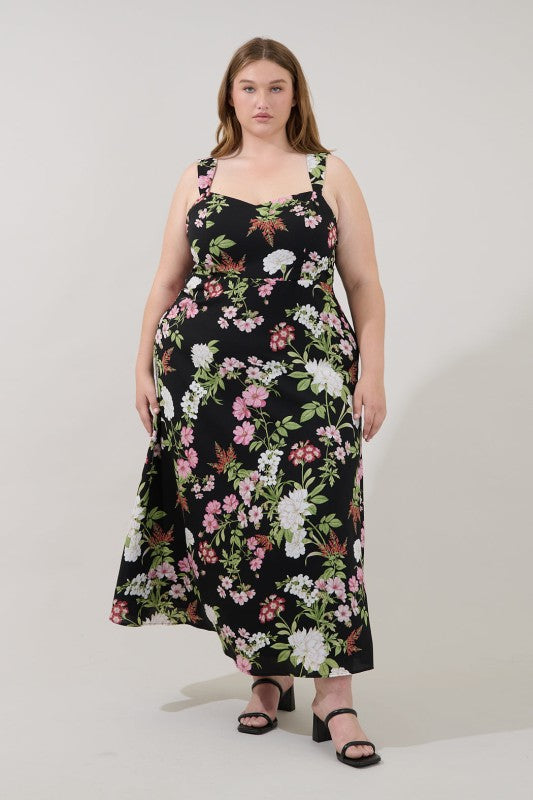 Plus Size Midi Hollyhock Curve Dress