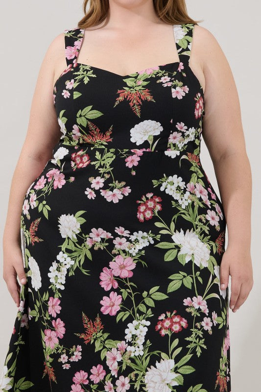 Plus Size Midi Hollyhock Curve Dress