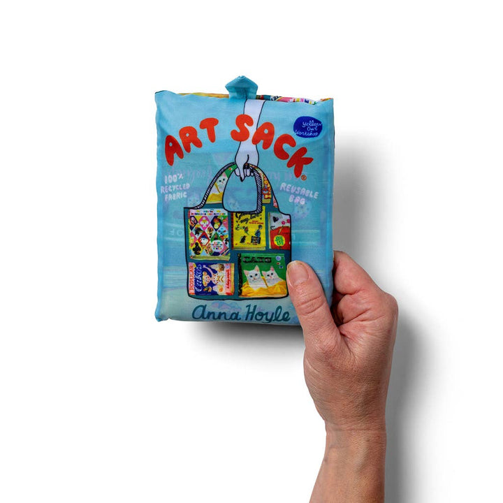 Yellow Owl Workshop - Useless Books Art Sack® by Anna Hoyle - Reusable Tote