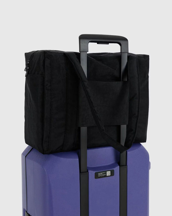 BAGGU Leopard Nylon Small Cloud Carry-On