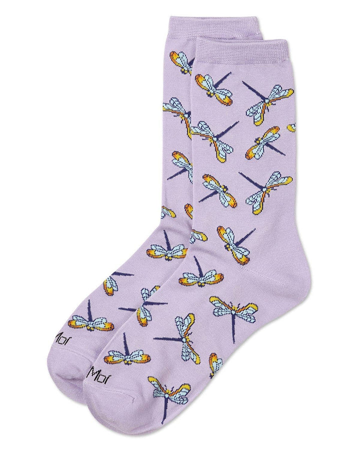 Infinity Classics International Inc. - Dragonflies Bamboo Crew: Lavender / 9-11