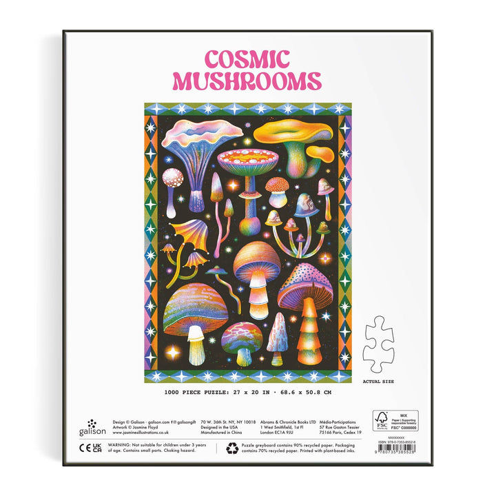 Chronicle Books - Cosmic Mushrooms 1000 Piece Puzzle