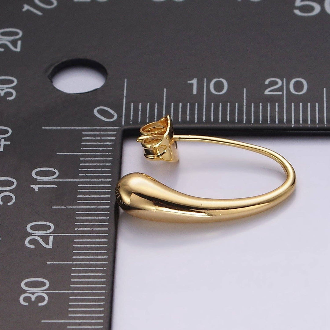 Aim Eternal - Drop French Hook Earrings | 14K Gold Filled