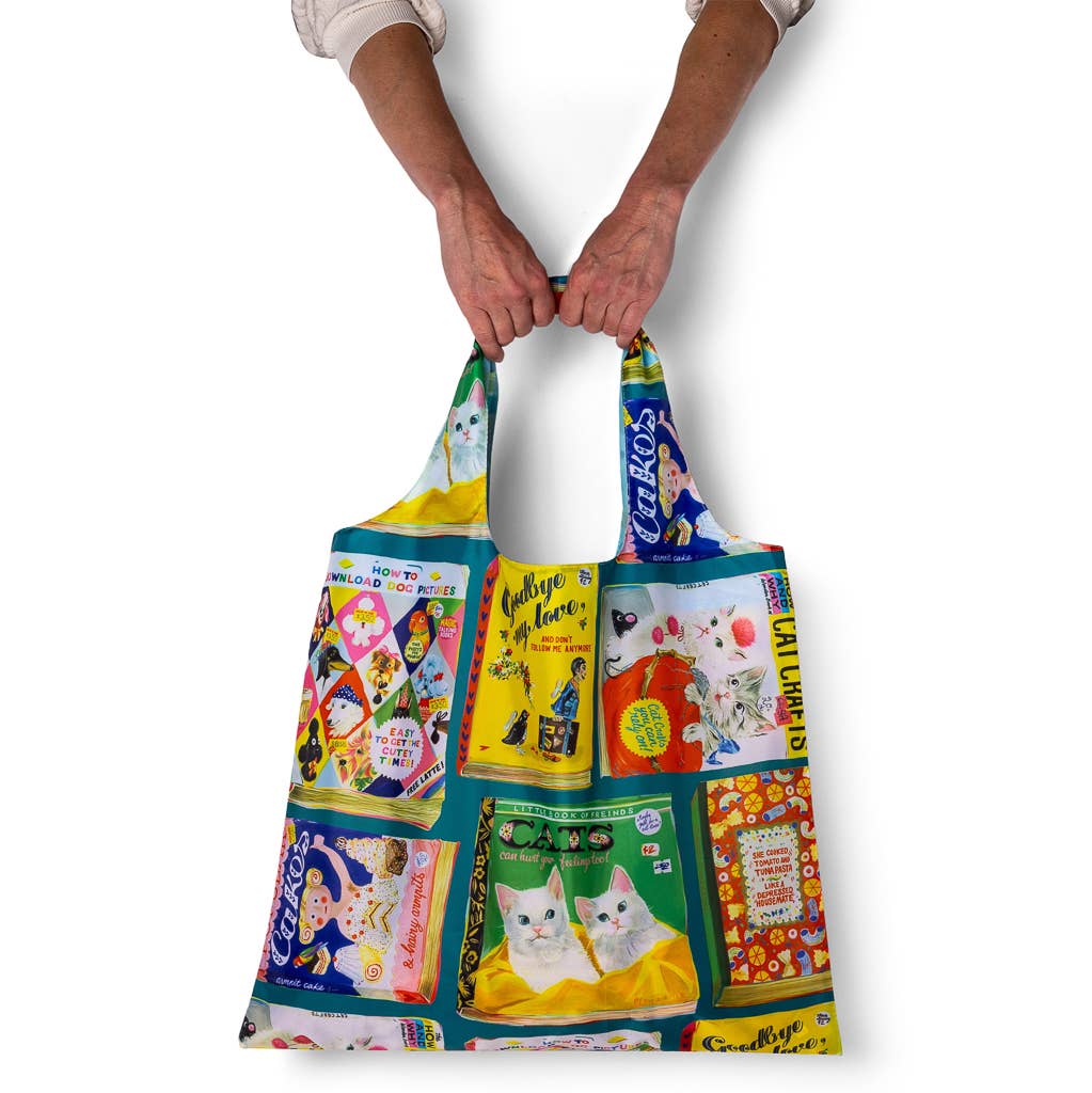 Yellow Owl Workshop - Useless Books Art Sack® by Anna Hoyle - Reusable Tote