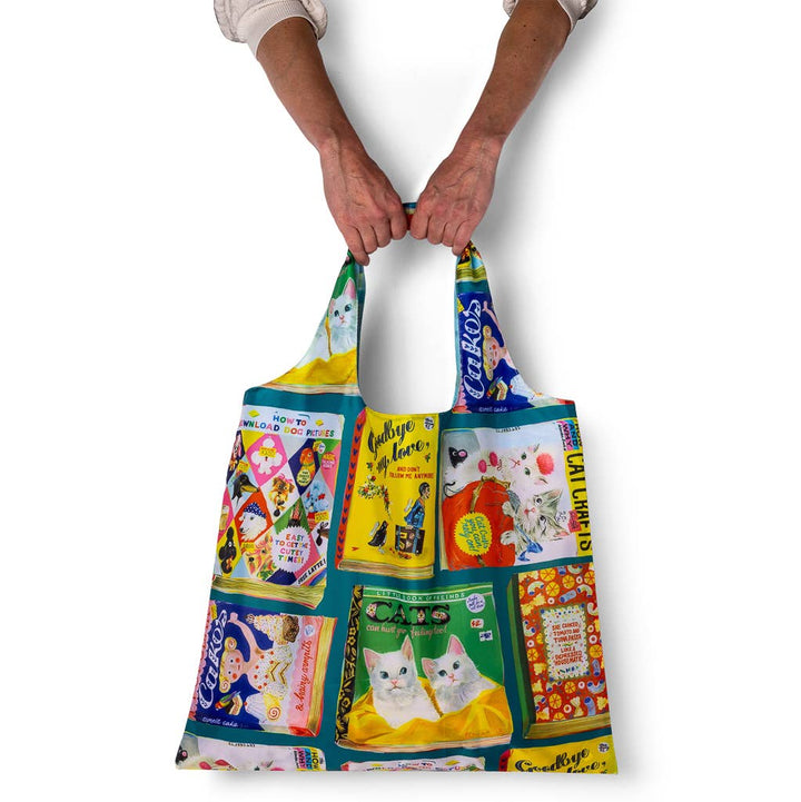 Yellow Owl Workshop - Useless Books Art Sack® by Anna Hoyle - Reusable Tote