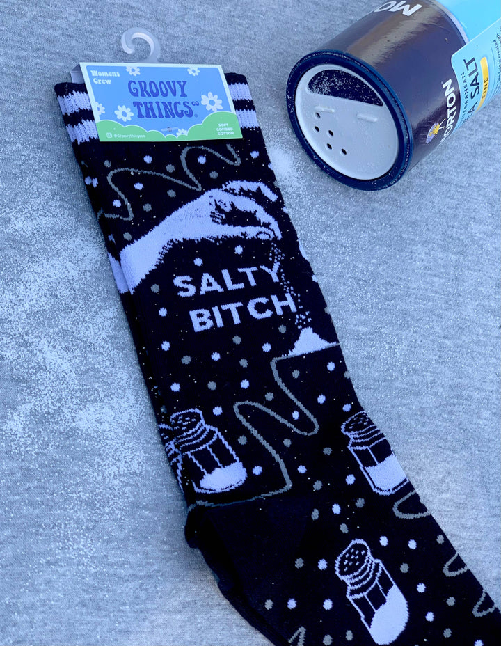 Salty Bitch Womens Crew Socks