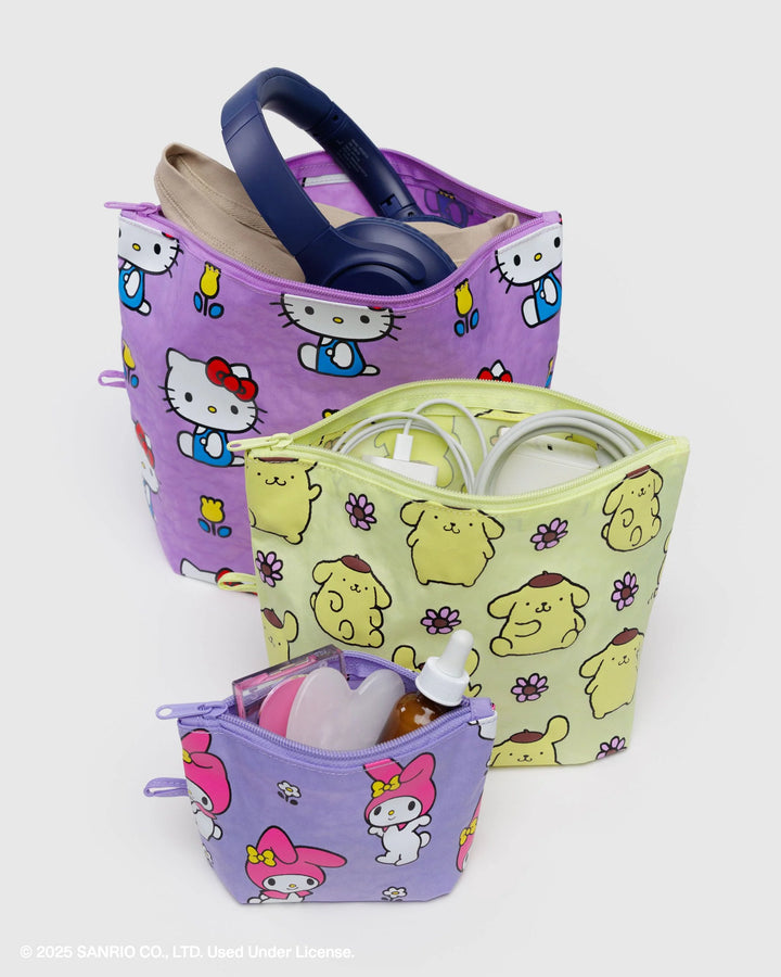BAGGU- Go Pouch Set- Hello Kitty and Friends