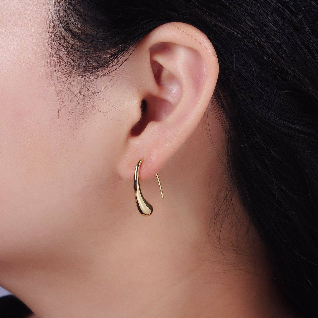 Aim Eternal - Drop French Hook Earrings | 14K Gold Filled