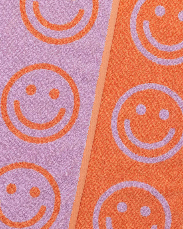 Baggu- Smiley Face Happy Bath Towel