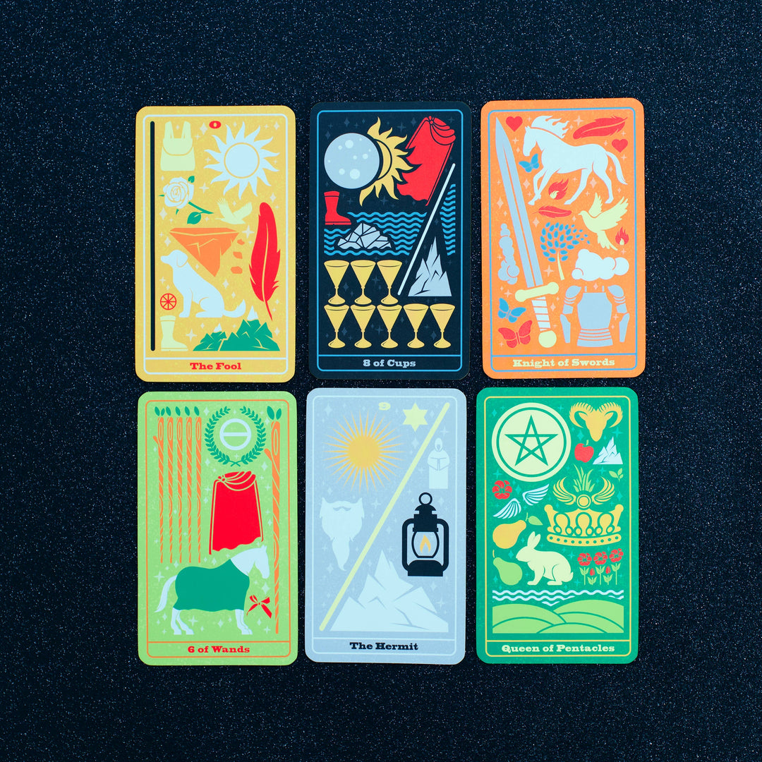 Tarot Disassembled: (78 Full-Color Cards)