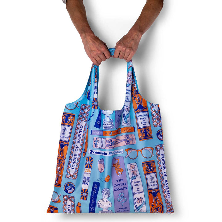Yellow Owl Workshop - Bookbag Art Sack® - Eco-Friendly Reusable Book Lovers Tote