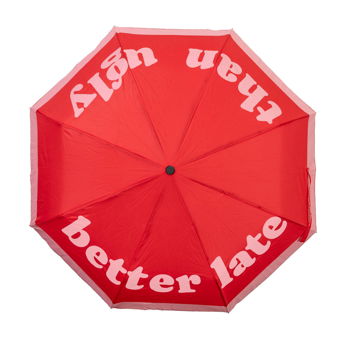 Fisura - Foldable umbrella "better late than ugly"