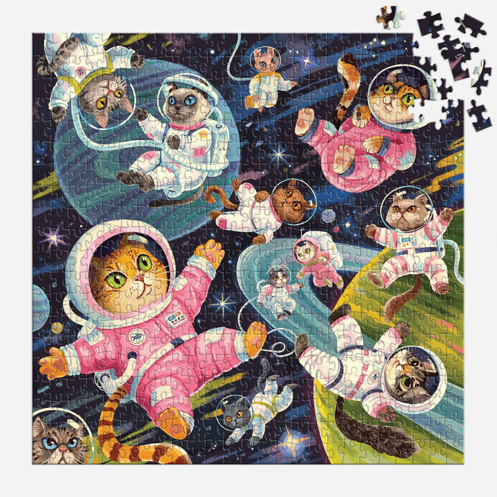 Chronicle Books - A Space Meowdyssey 500 Piece Puzzle