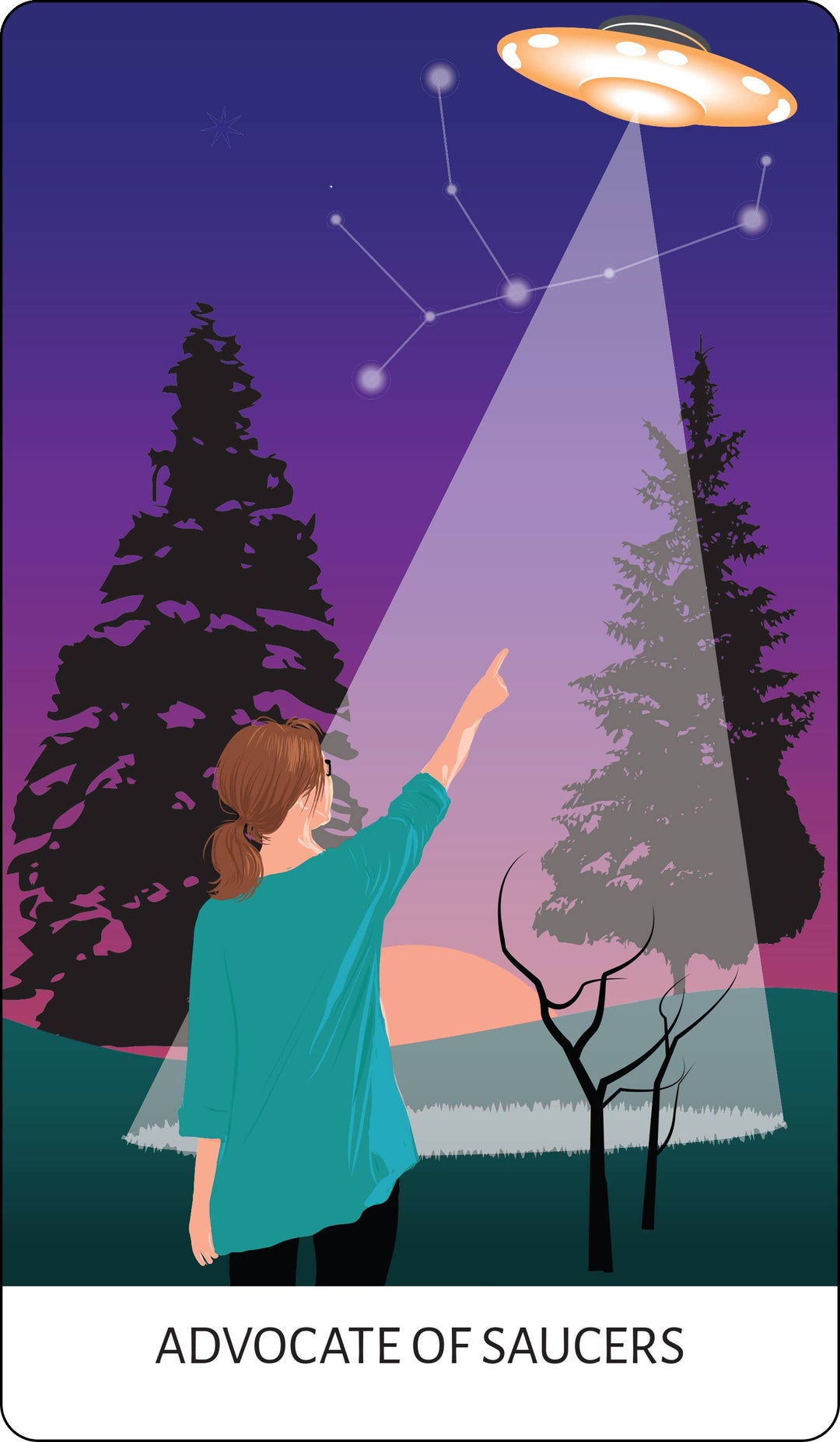Tarot of the Unexplained: 78 Cards & 96 pgs.Cryptids, Ghosts