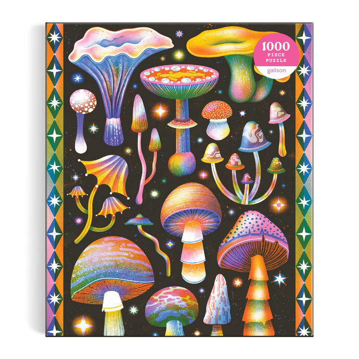 Chronicle Books - Cosmic Mushrooms 1000 Piece Puzzle