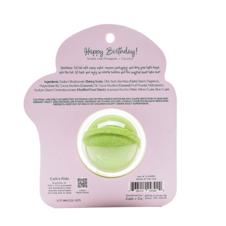 Cait + Co - Happy Birthday Present Clamshell Bath Bomb
